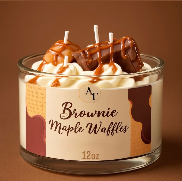 Brownie Maple Waffles Candle