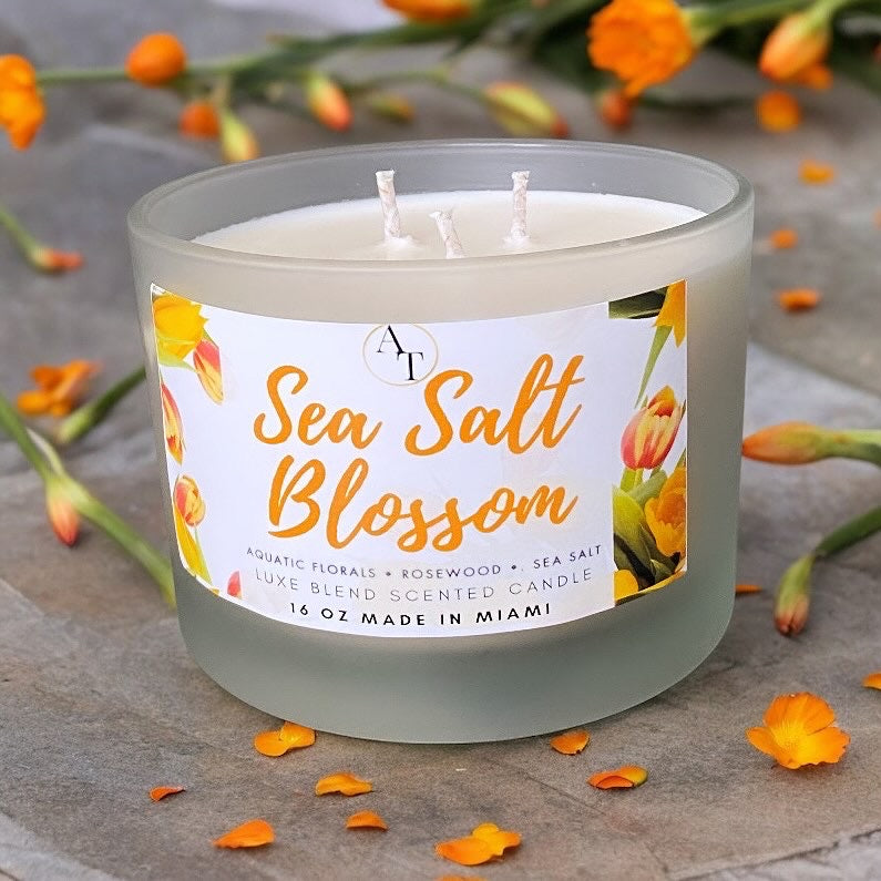 Sea Salt Blossom Candle