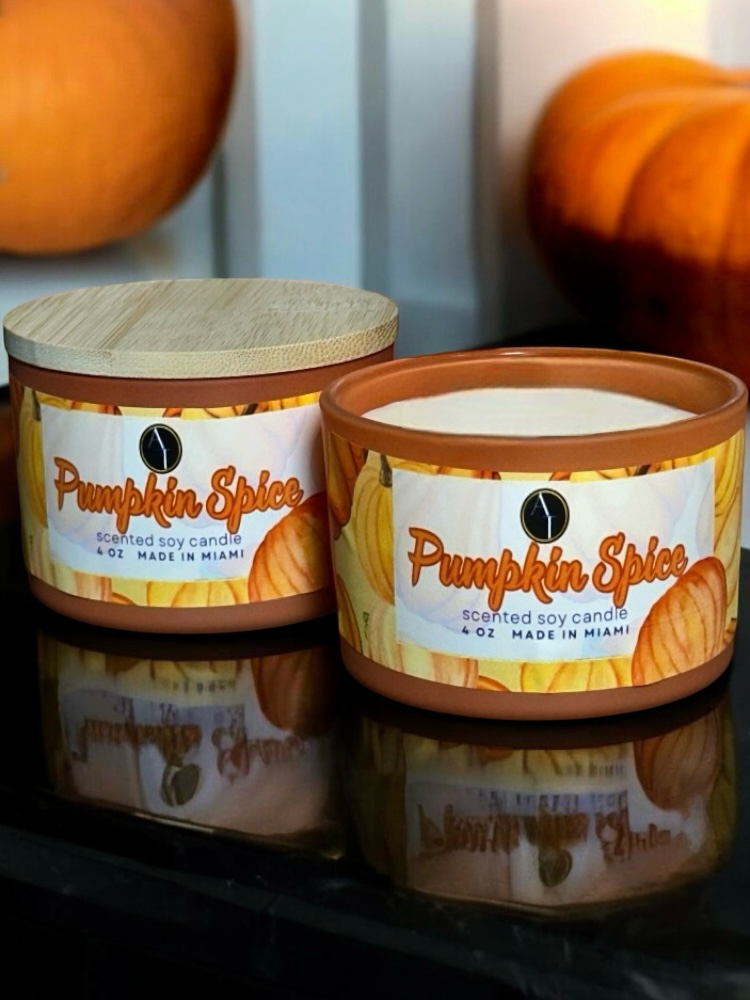 Pumpkin Spice Holiday Candle