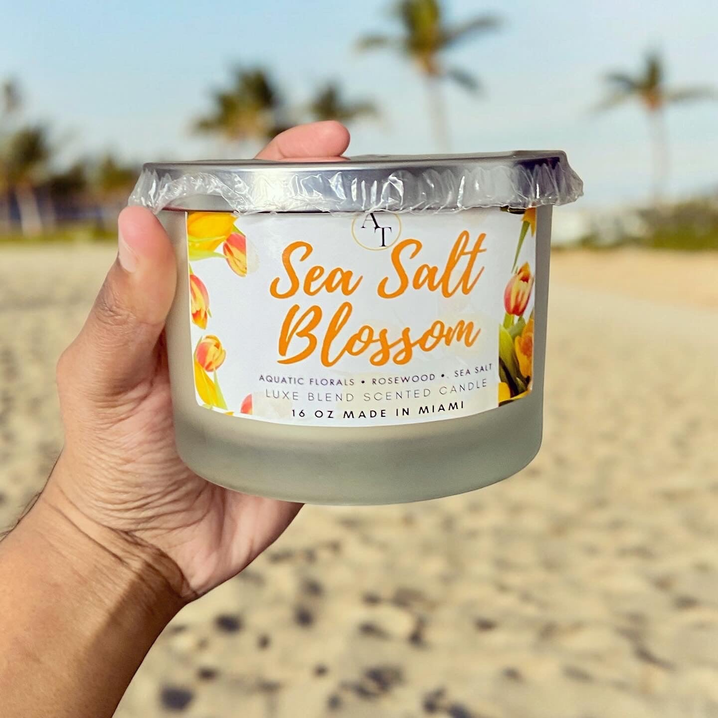 Sea Salt Blossom Candle