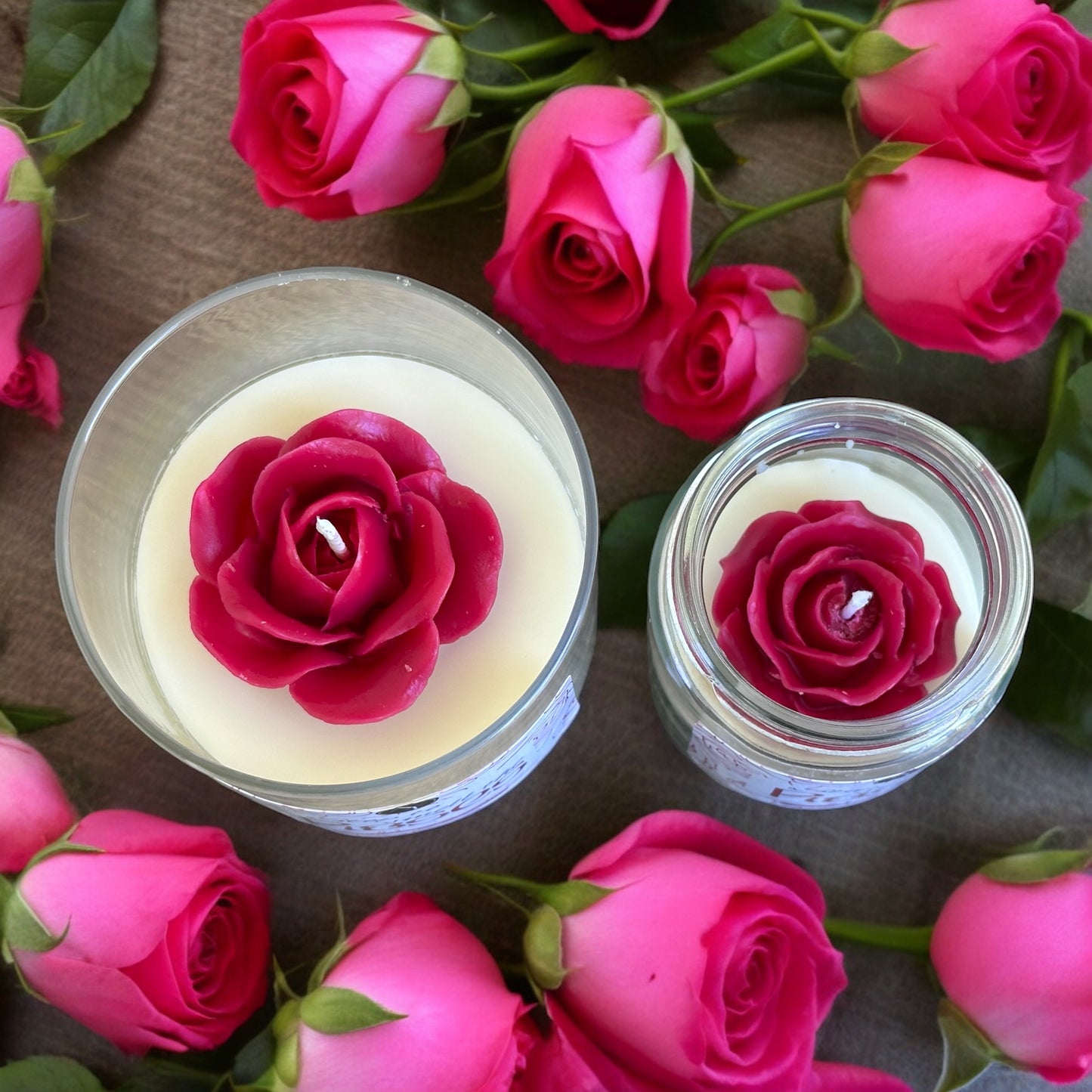 Smell The Roses Candle Set